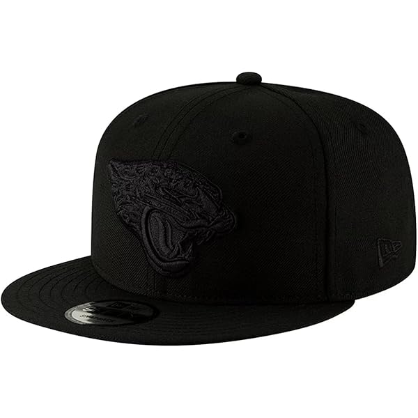 Amazon.com: New Era NFL 9FIFTY Black On Black Adjustable Snapback